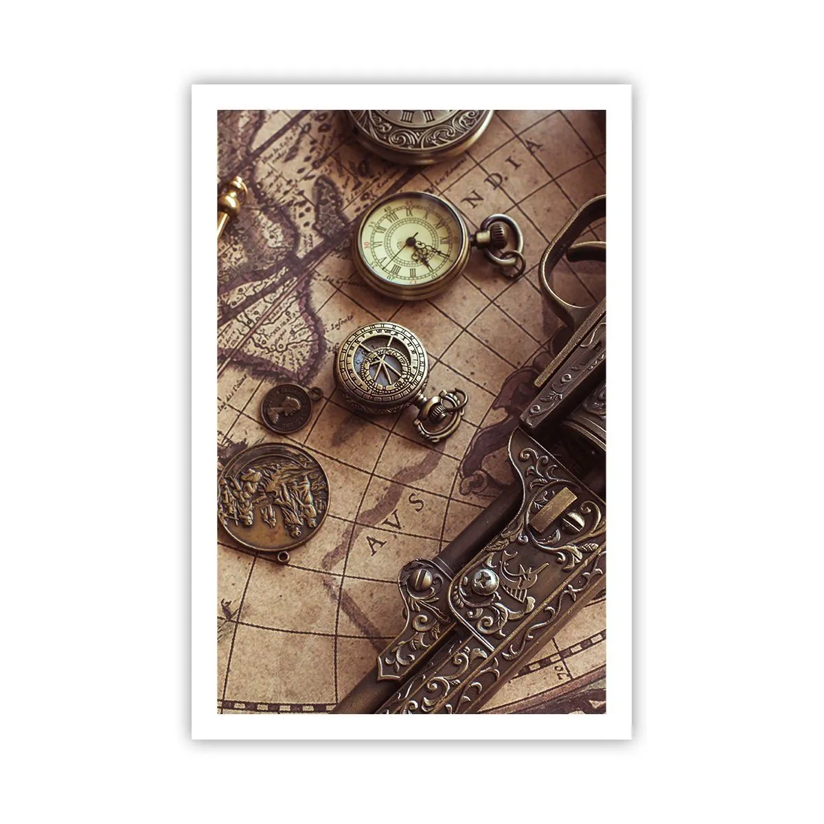 Poster - Avontuur roept - 61x91 cm