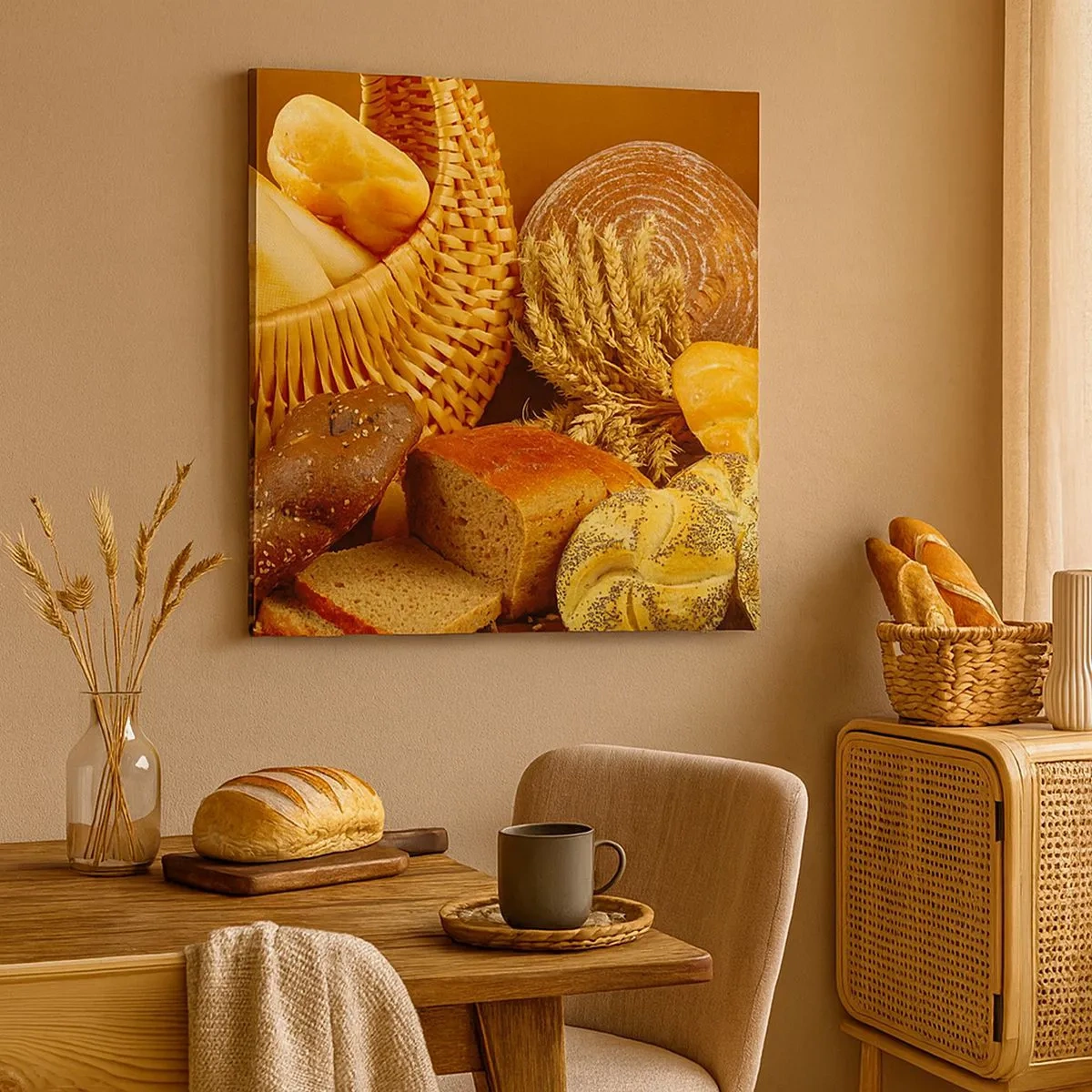 Schilderen op canvas - We kwamen er weer mee weg - 30x30 cm