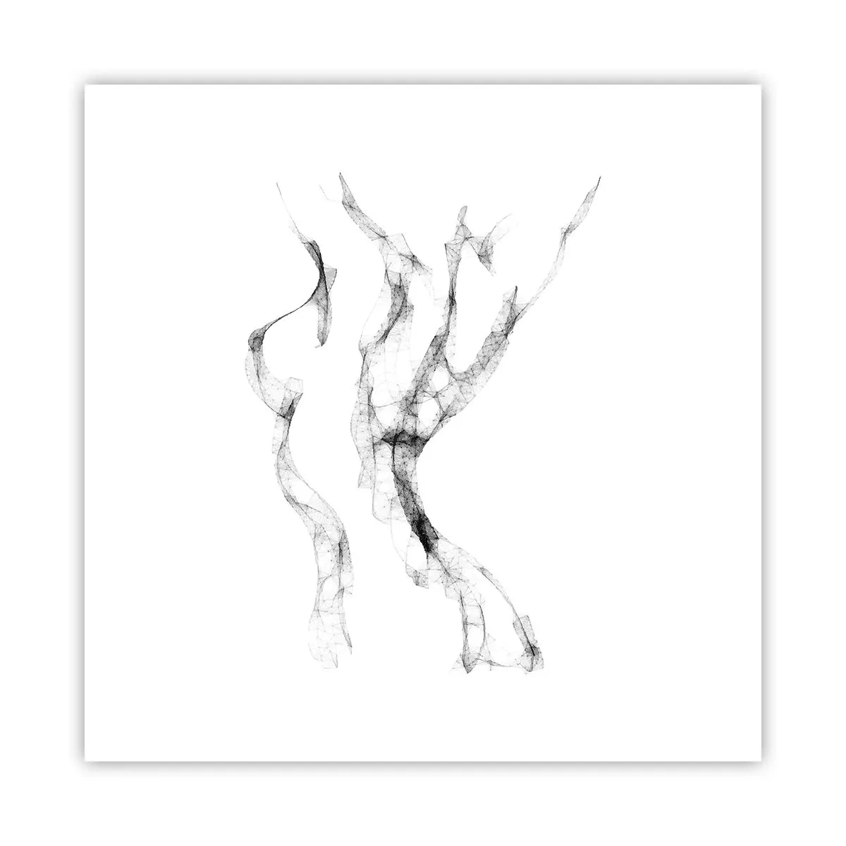 Poster - Mooi en sterk - 50x50 cm