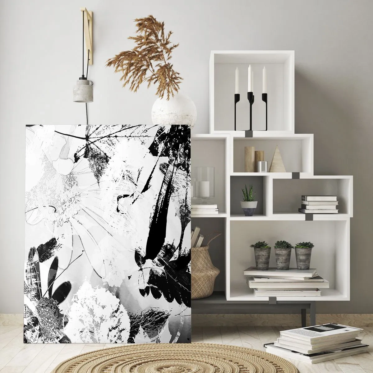 Schilderen op glas - Herfst in cameralens - 80x120 cm