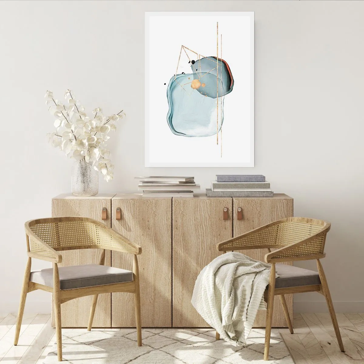 Poster - Een studie van druppels - 61x91 cm