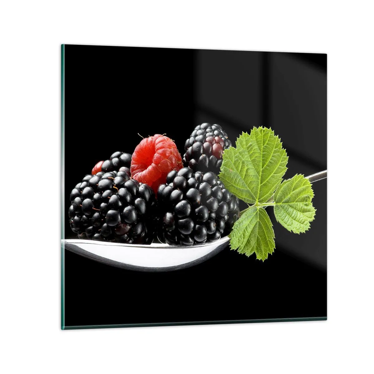 Schilderen op glas - De smaak van versheid - 50x50 cm