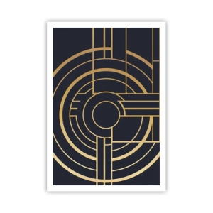 Poster - Draaien van dingen - 70x100 cm