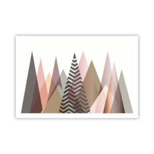 Poster - Piramidaal uitzicht - 91x61 cm