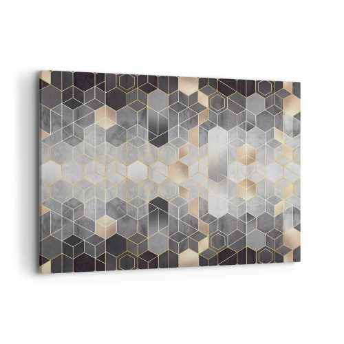 Schilderen op canvas - Diamant samenstelling - 100x70 cm