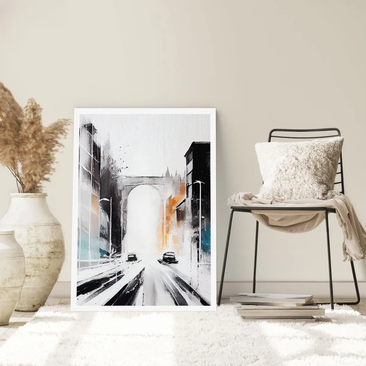 Poster - Stadsstudie: architectuur en beweging - 30x40 cm