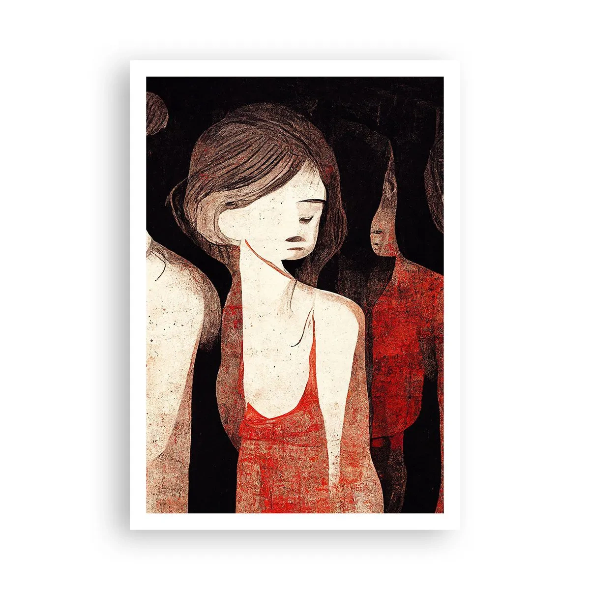 Poster - Madonna's van duisternis - 70x100 cm