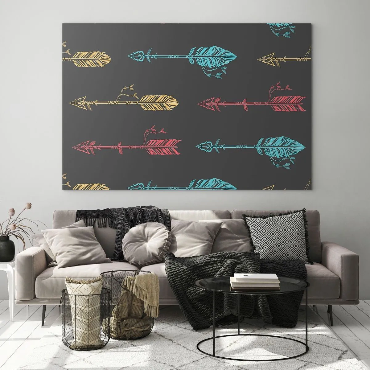 Schilderen op glas - In de verordening - 120x80 cm