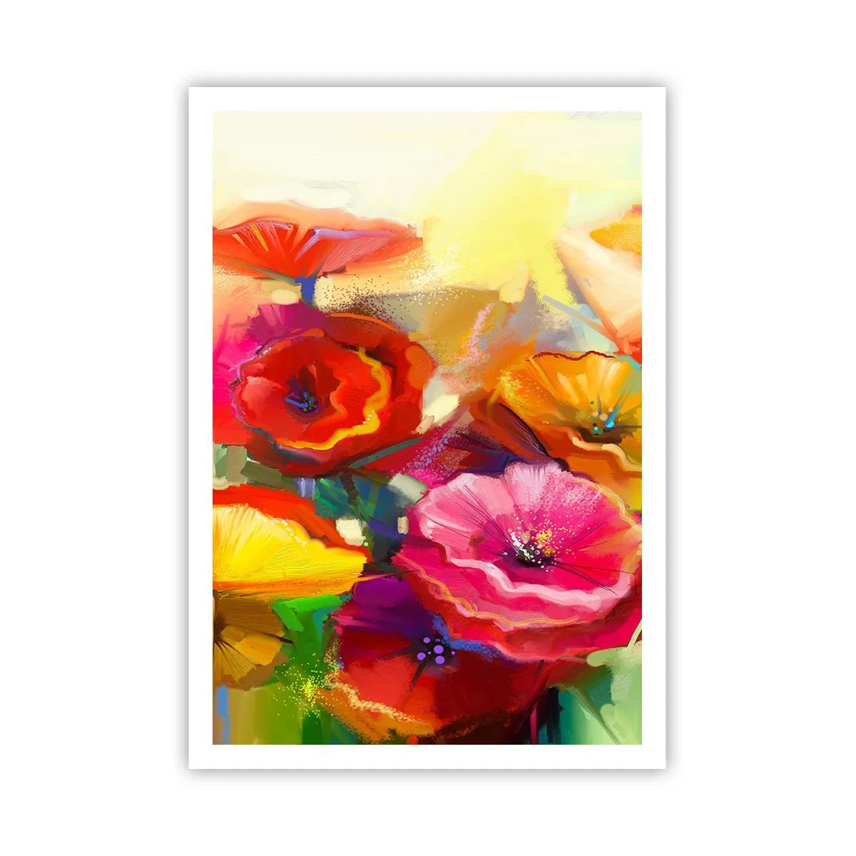 Poster - Niet alleen rood - 70x100 cm