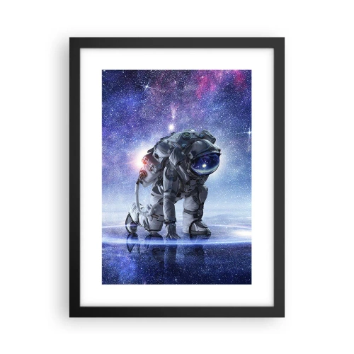 Poster in een zwarte lijst - De sterrenhemel boven mij - 30x40 cm
