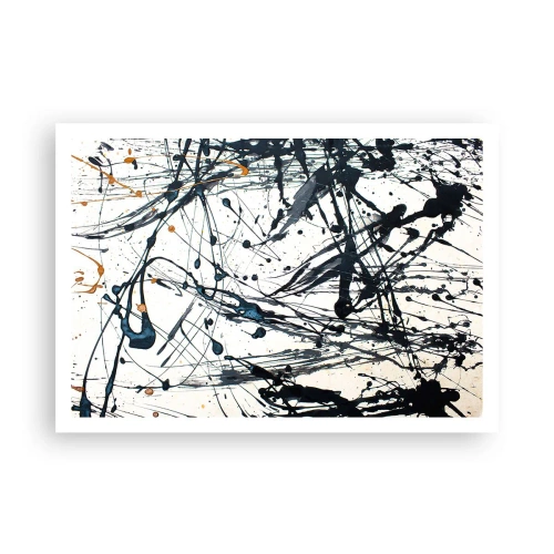 Poster - Expressionistische abstractie - 100x70 cm