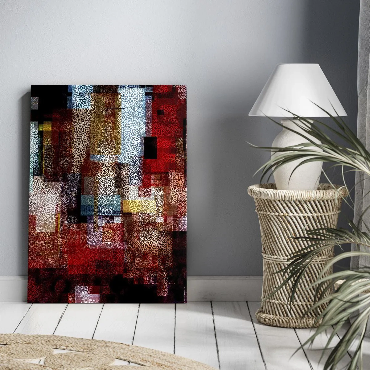 Schilderen op canvas - Het is een allegaartje - 50x70 cm