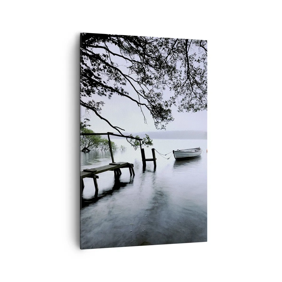 Schilderen op canvas - Je bent al aan het rusten - 80x120 cm