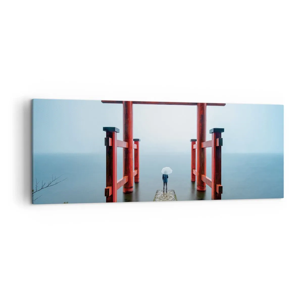 Schilderen op canvas - Japanse mijmering - 140x50 cm