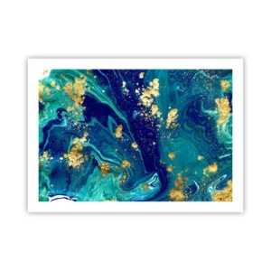 Poster - De bloemblaadjes van de zon - 70x50 cm