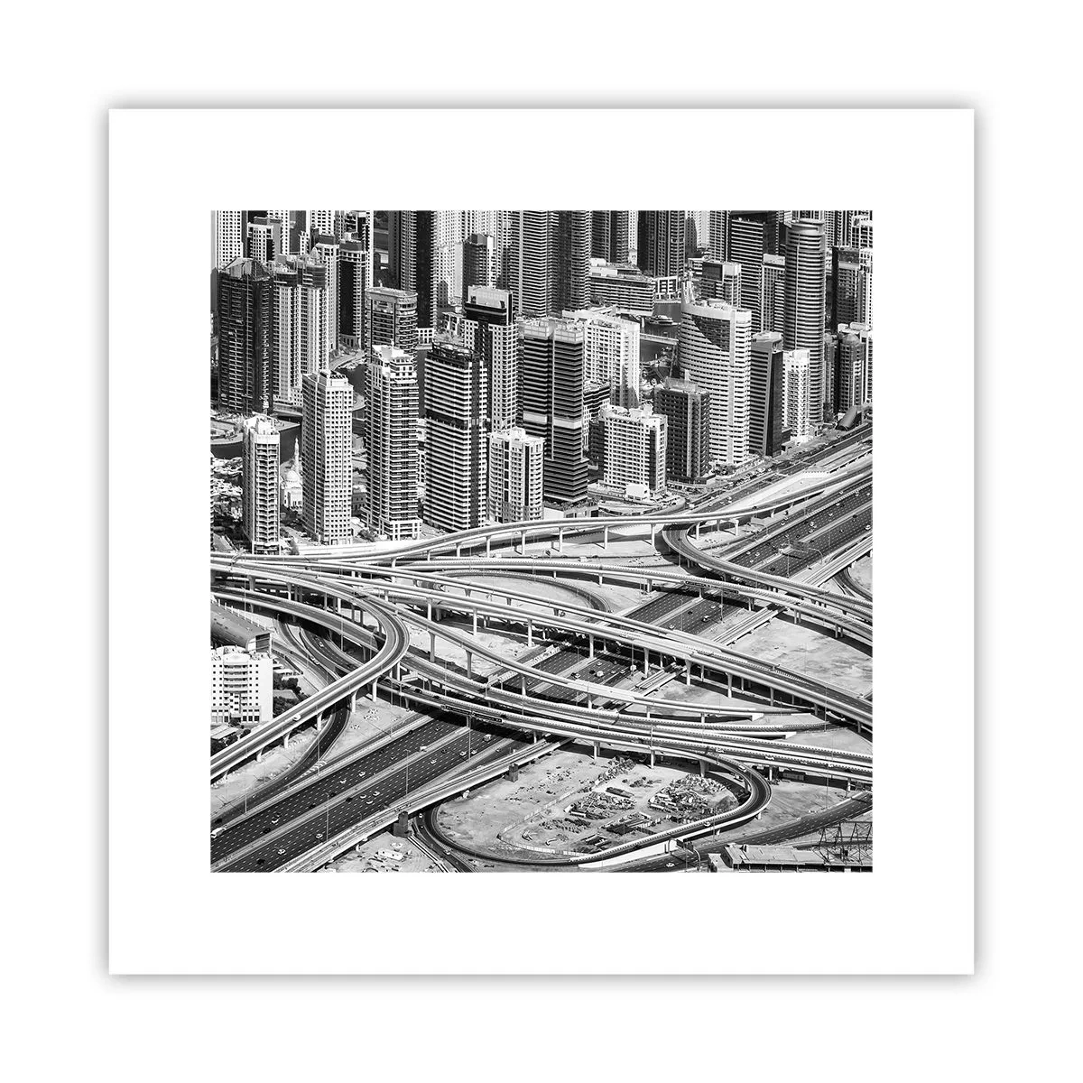 Poster - Dubai - de onmogelijke stad - 30x30 cm
