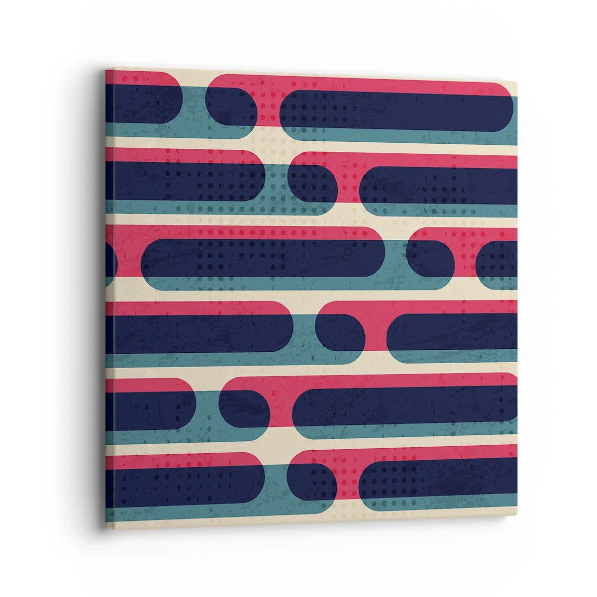 Schilderen op canvas - In de diepte en vooruit - 30x30 cm
