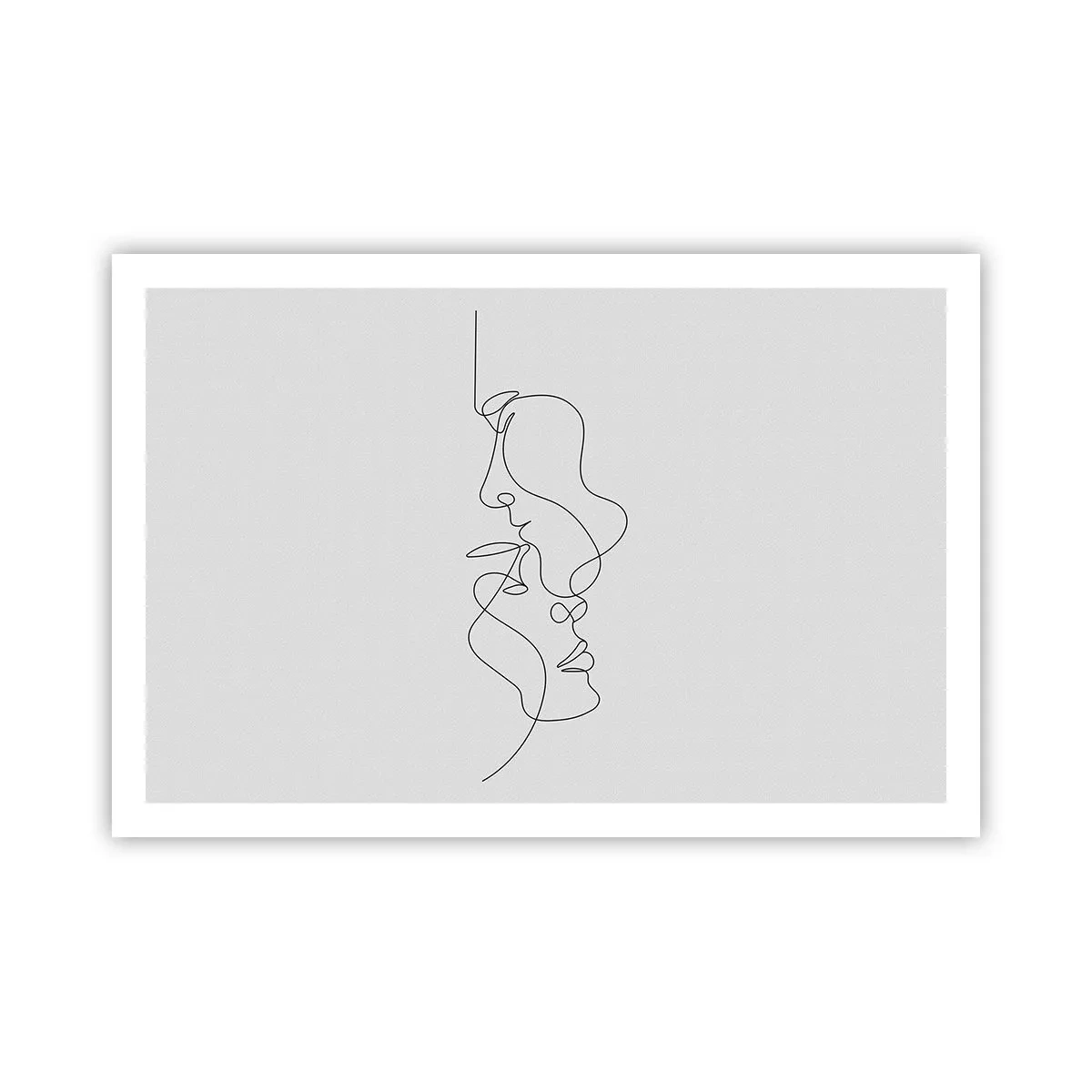 Poster - De hitte van bittere verlangens - 91x61 cm