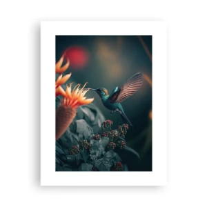 Poster - een werkelijk kleurrijk leven - 30x40 cm