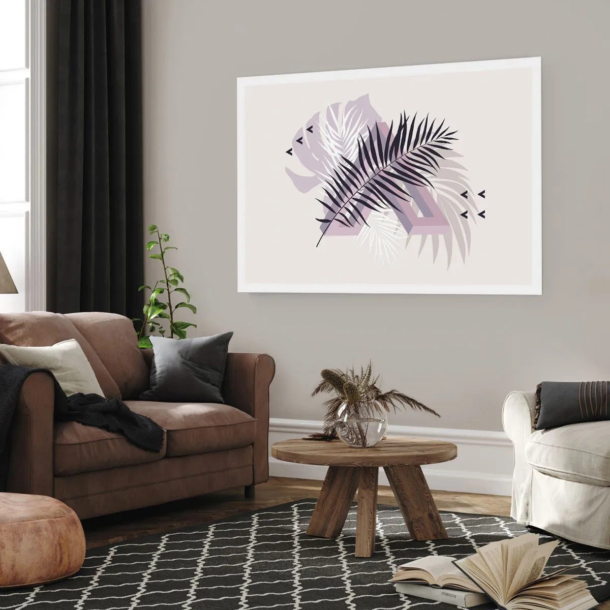 Poster - De schaduw van de schaduw - 91x61 cm