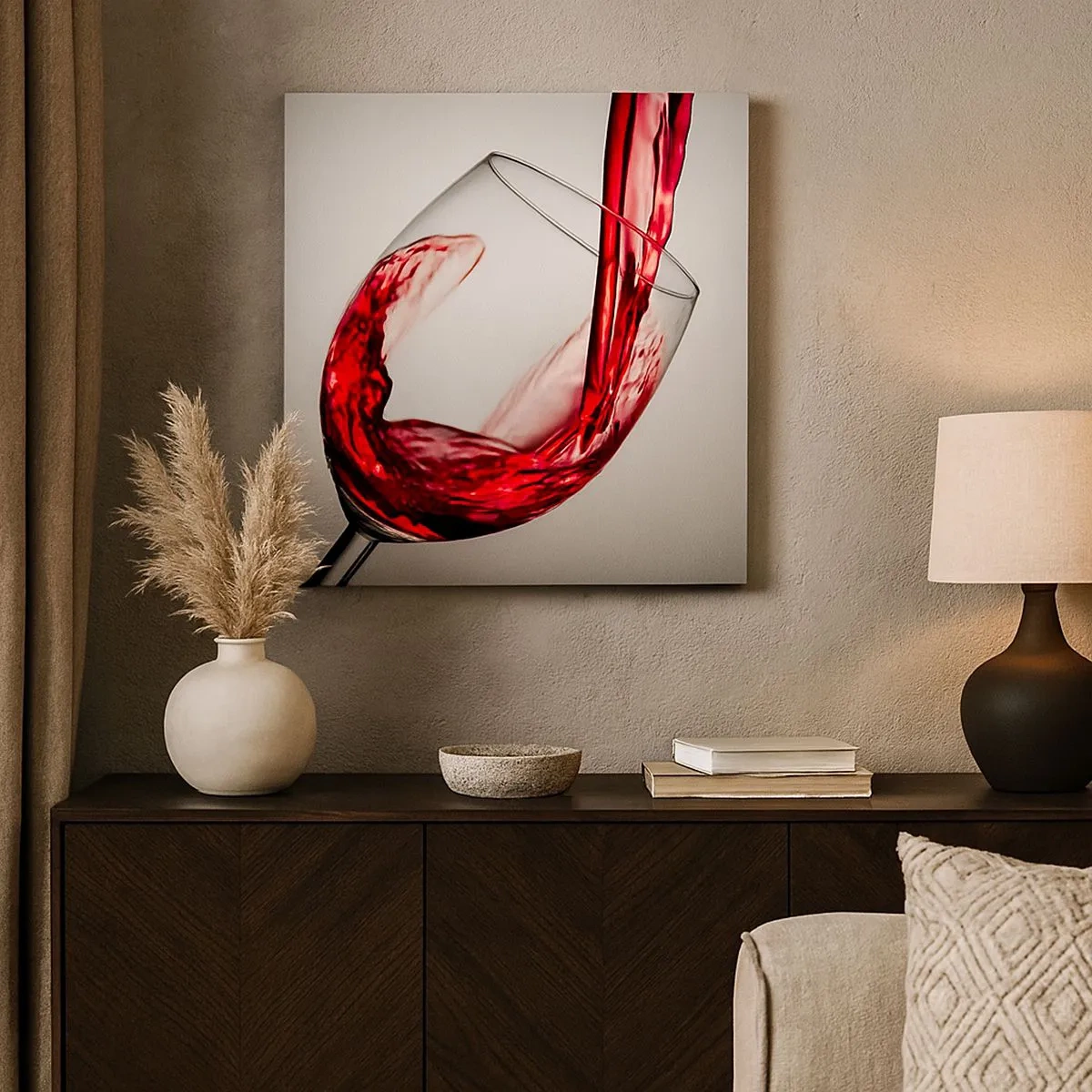 Schilderen op canvas - Kleur - beweging - geluid - 30x30 cm