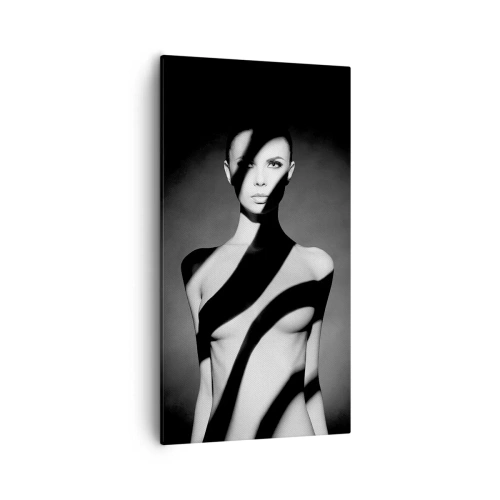 Schilderen op canvas - In glans en schaduw - 55x100 cm