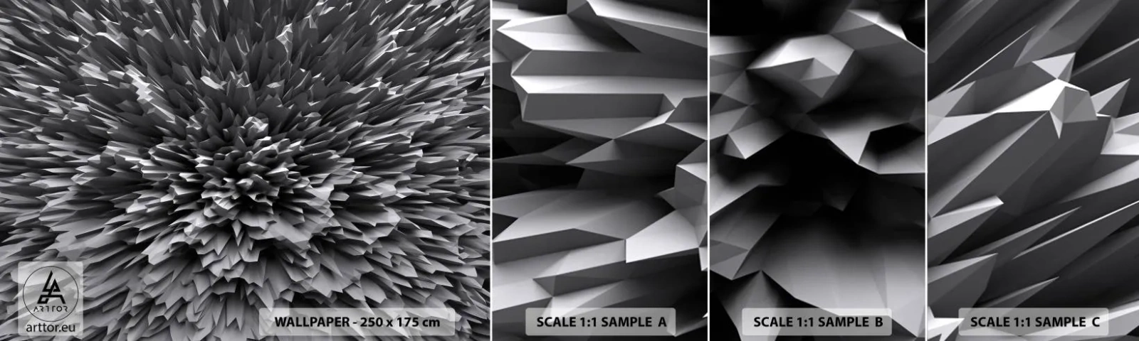 Fotobehang Monster Zelfklevend Deluxe Sticker - Strikter kan het niet - 3D, Modern, Driedimensionaal - 100x30 cm