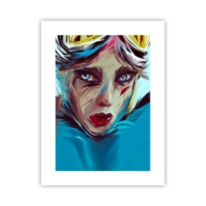 Poster - Straatvechter - 30x40 cm