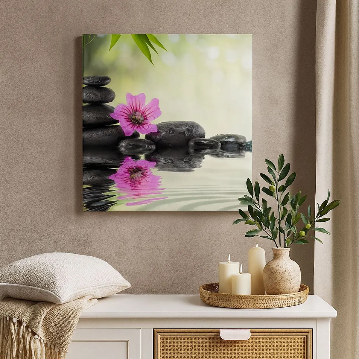 Schilderen op canvas - Tijd voor de ziel - 30x30 cm