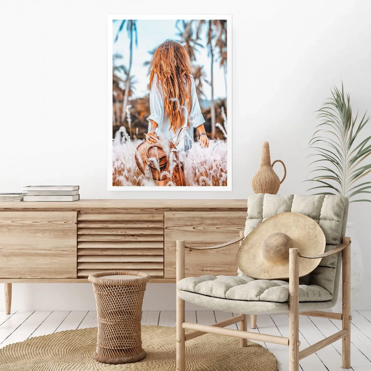 Poster - Geboren uit graspluis - 40x50 cm