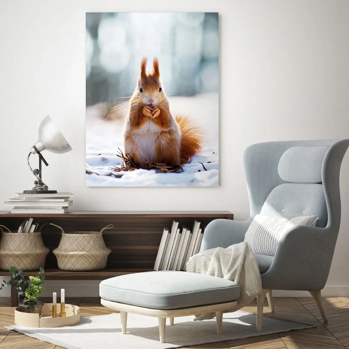 Schilderen op glas - Waar kijk je naar? - 50x70 cm
