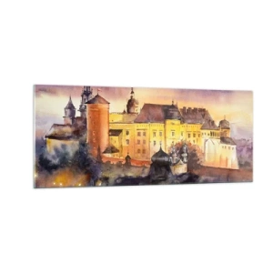 Schilderen op glas - Geschiedenis en sprookje - 100x40 cm