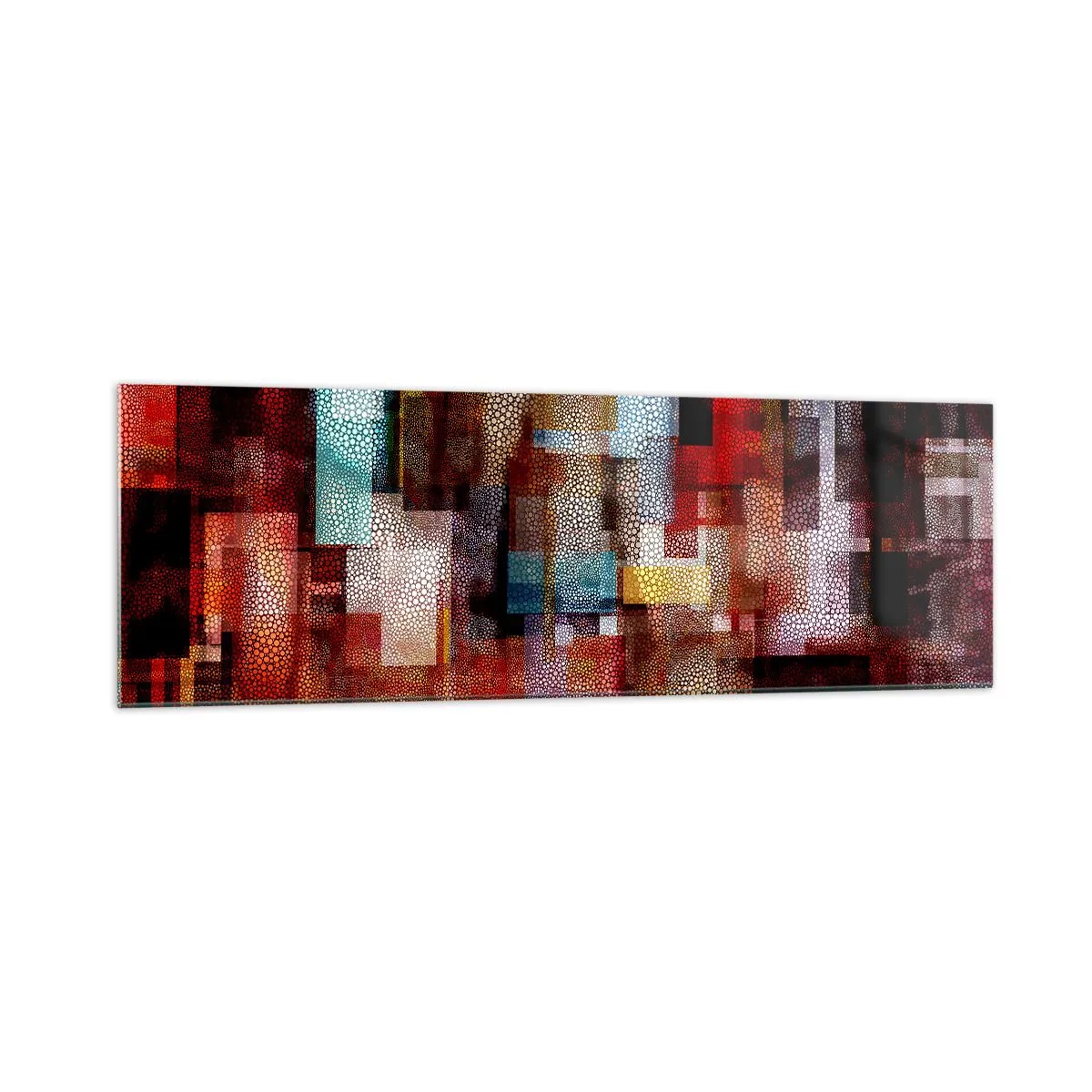 Schilderen op glas - Het is een allegaartje - 160x50 cm