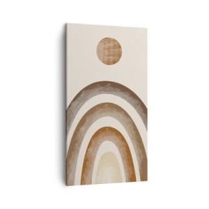 Schilderen op canvas - In een sterrenstelsel ver, ver weg - 45x80 cm
