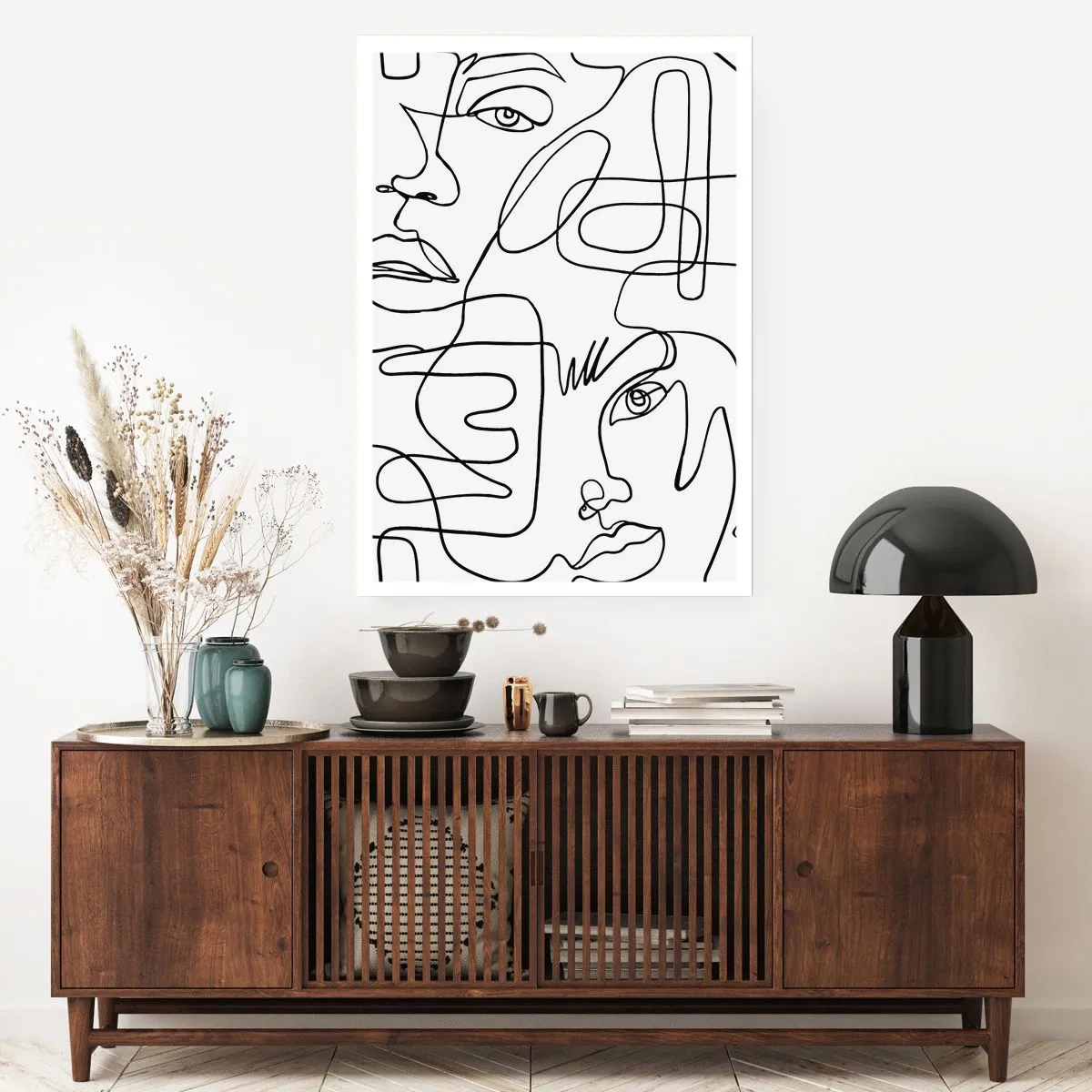 Poster - In verwarde emoties - 61x91 cm