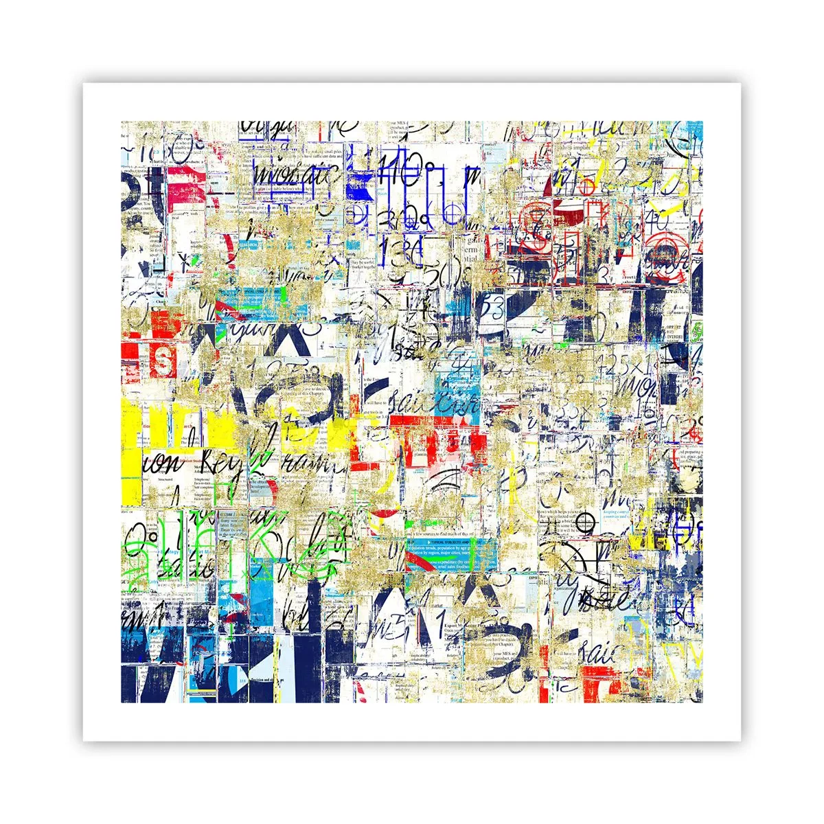 Poster - Het is gewoon een lust voor het oog - 60x60 cm