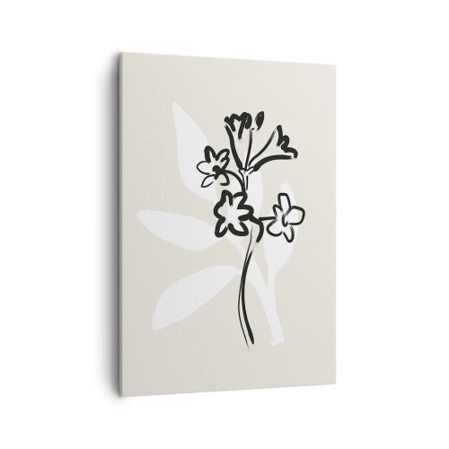 Schilderen op canvas - Schets voor het herbarium - 50x70 cm
