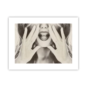 Poster - Ik kom al! - 40x30 cm