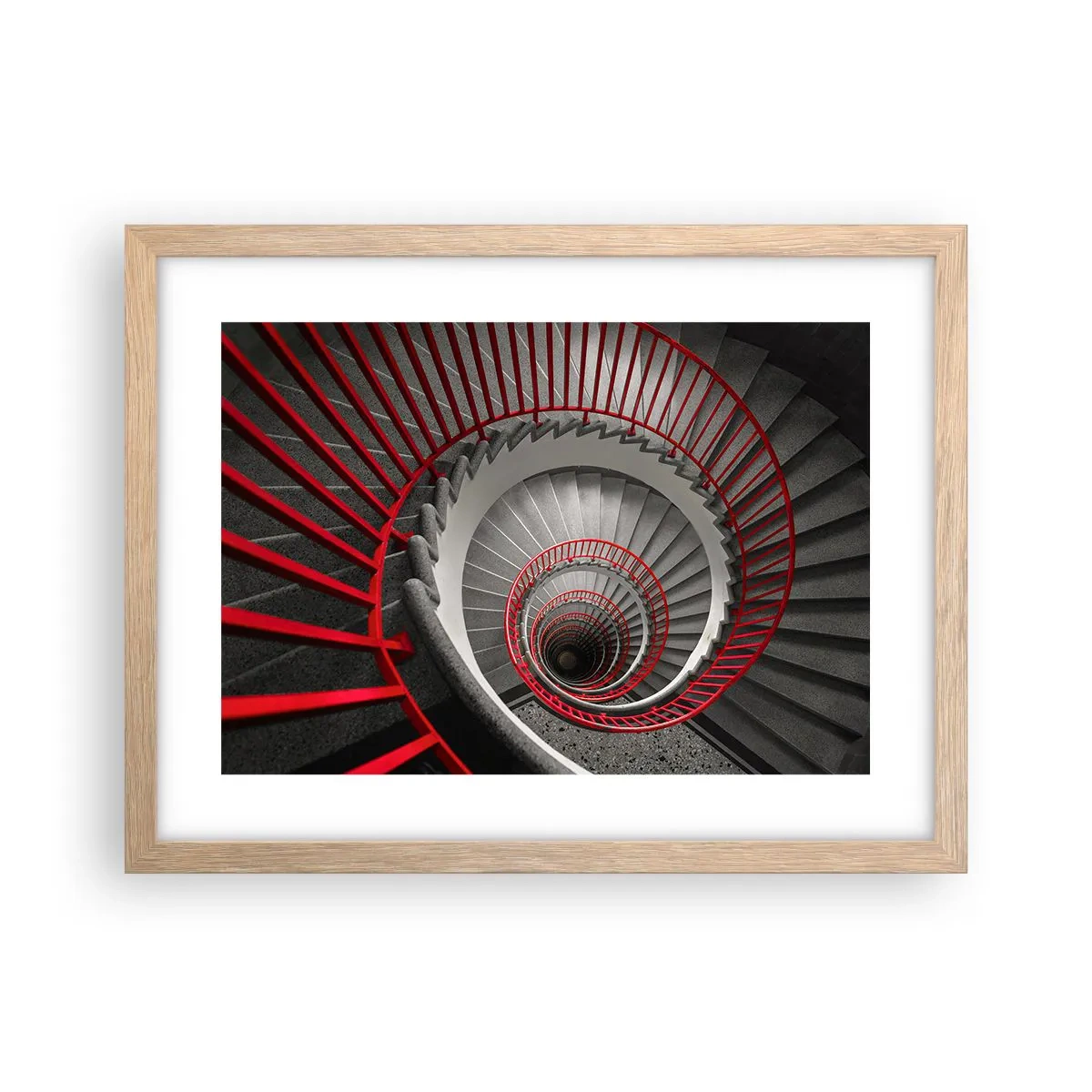 Een poster in een licht eiken lijst - Architectuur plezier - 40x30 cm