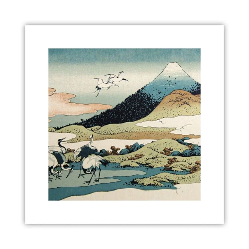 Poster - In de Japanse geest - 30x30 cm
