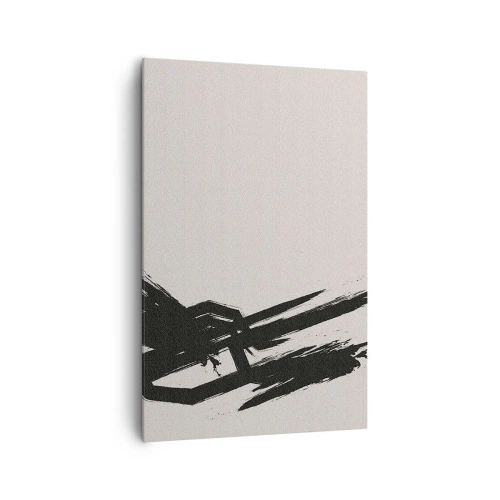 Schilderen op canvas - Onstuitbare haast - 80x120 cm