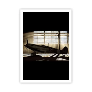 Poster - De rust van een krijger - 70x100 cm