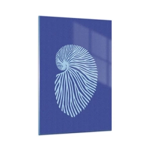 Schilderen op glas - De geboorte van de schelp - 80x120 cm