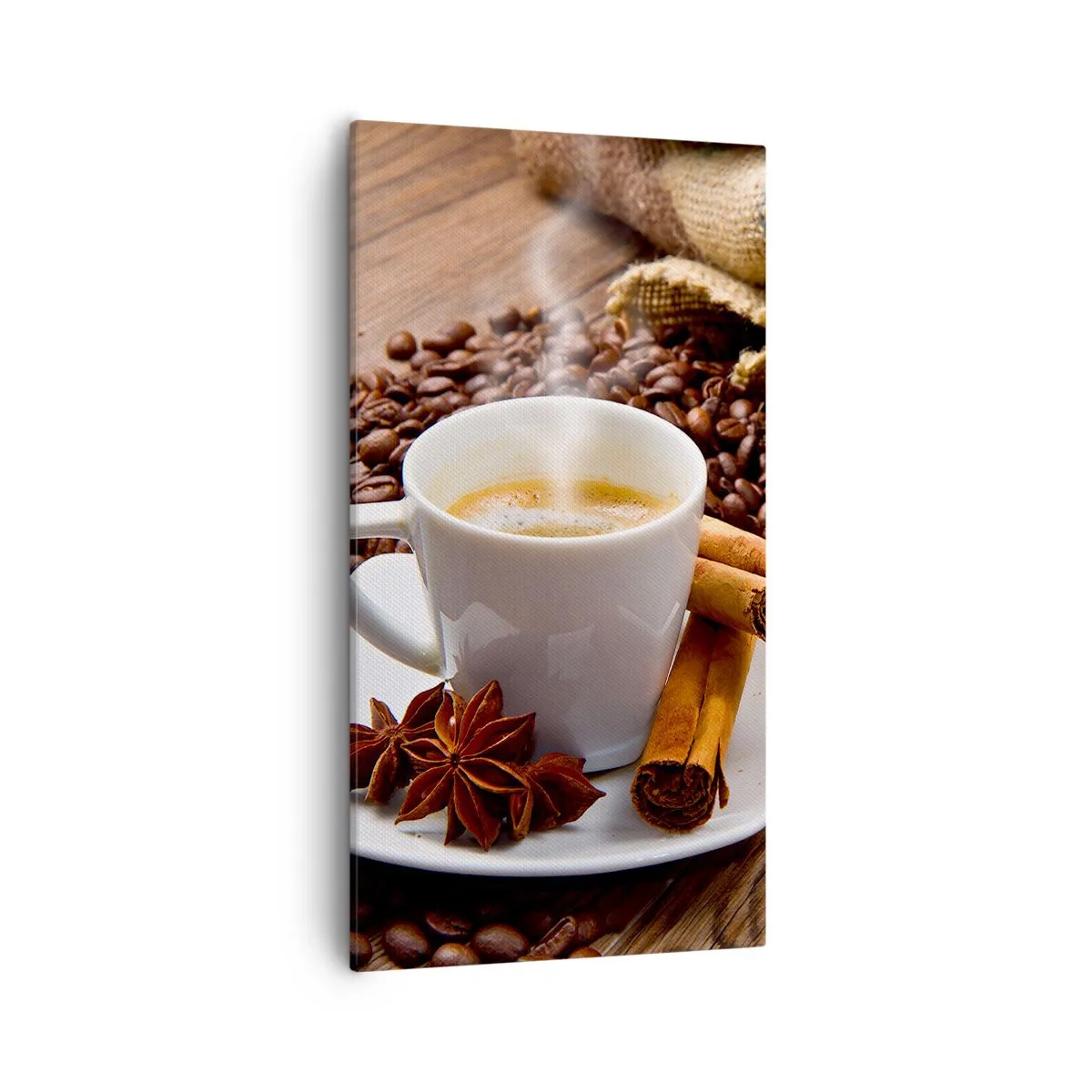 Schilderen op canvas - Pittige smaak en aroma - 55x100 cm