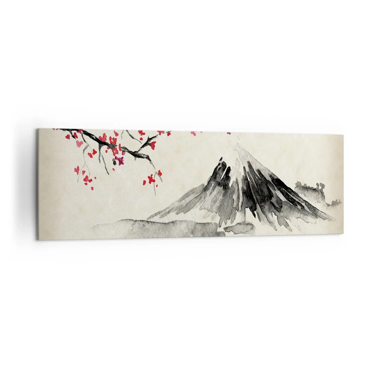 Schilderen op canvas - Houd van Japan - 160x50 cm