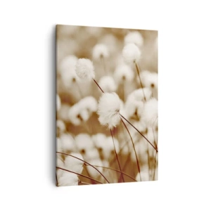 Schilderen op canvas - Pluizig korenveld - 50x70 cm