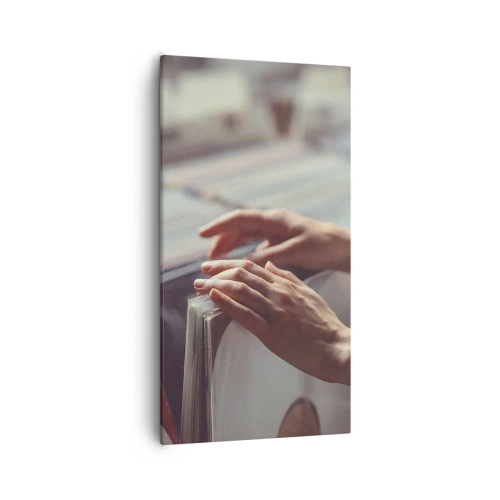 Schilderen op canvas - Op zoek naar emoties - 55x100 cm