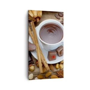 Schilderen op canvas - Uit een sprookjesachtige chocoladefabriek - 45x80 cm