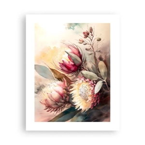 Poster - In profiel en en face - 40x50 cm