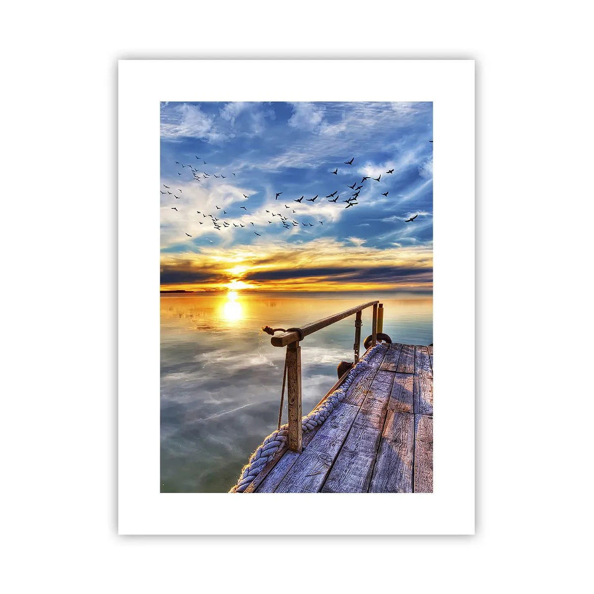 Poster - De wind gaat rusten - 30x40 cm